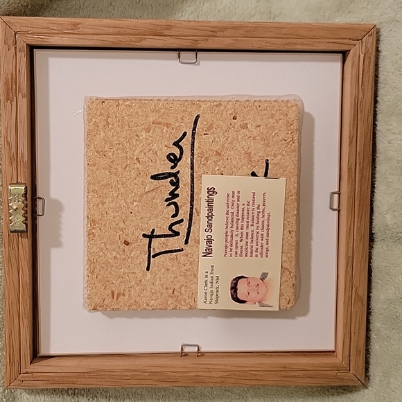 Navajo Sand art by Aaron Clark - Picture 2 of 2